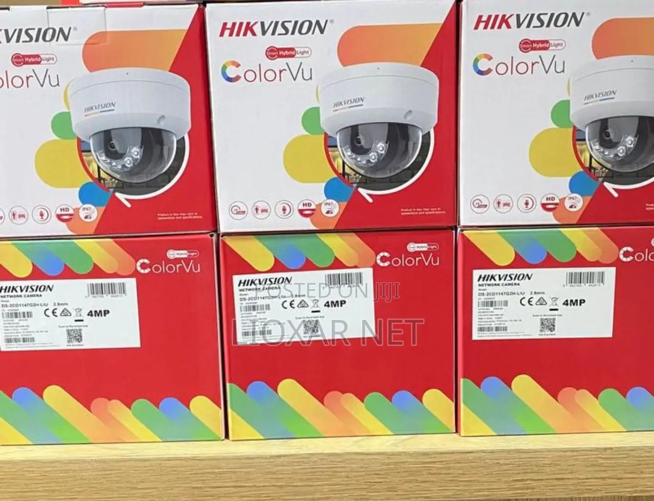 Hikvision 4mp Ip Colorvu Smart Hybrid Fixed Bullet Network
