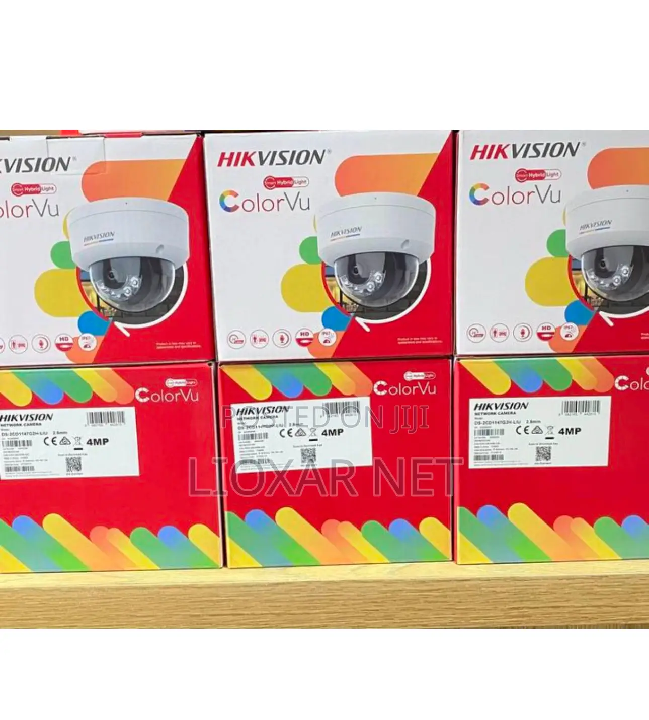 4 Mp Ip Colorvu With Smart Hybrid Fixed Dome Network
