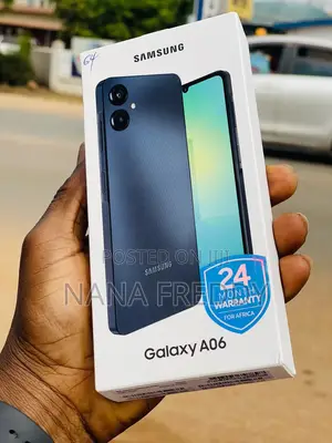 New Samsung Galaxy A06 64 GB Black