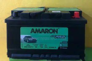 17 Plates 80ah Amaron Battery For Benz And Bmw