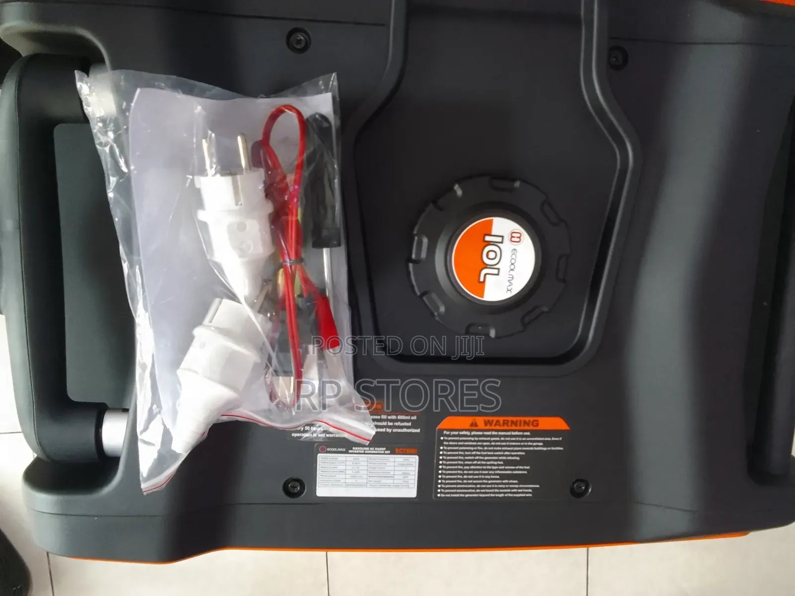 Ecoolmax Ac Silent Generator 7500i