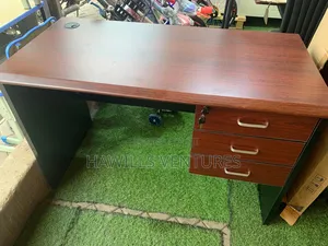 Office Table With Side Drawer