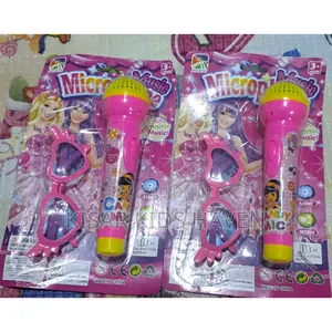 Kids Microphone With Music and Glasses