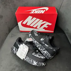 Airforce 1black With Touches of White.Grade a ,Hard and Toug