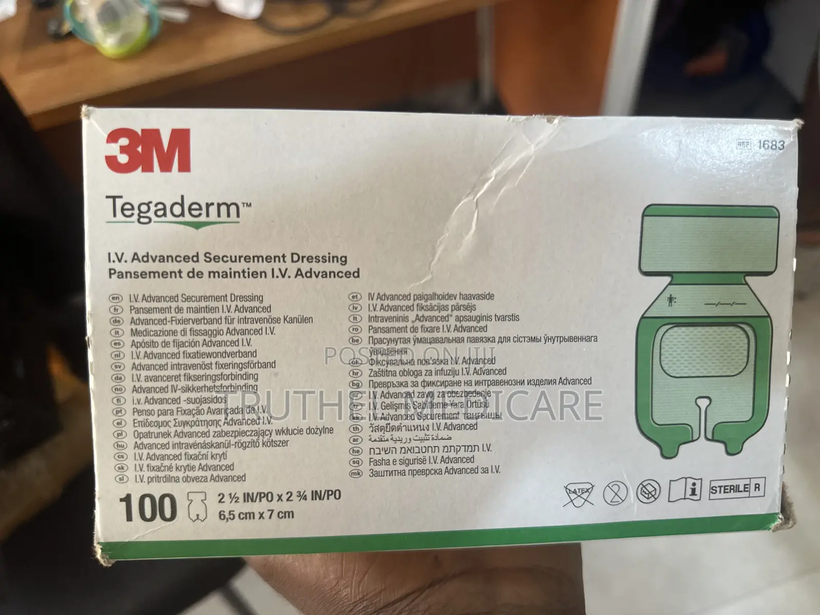 IV Cannula Fixation Dressing Plaster