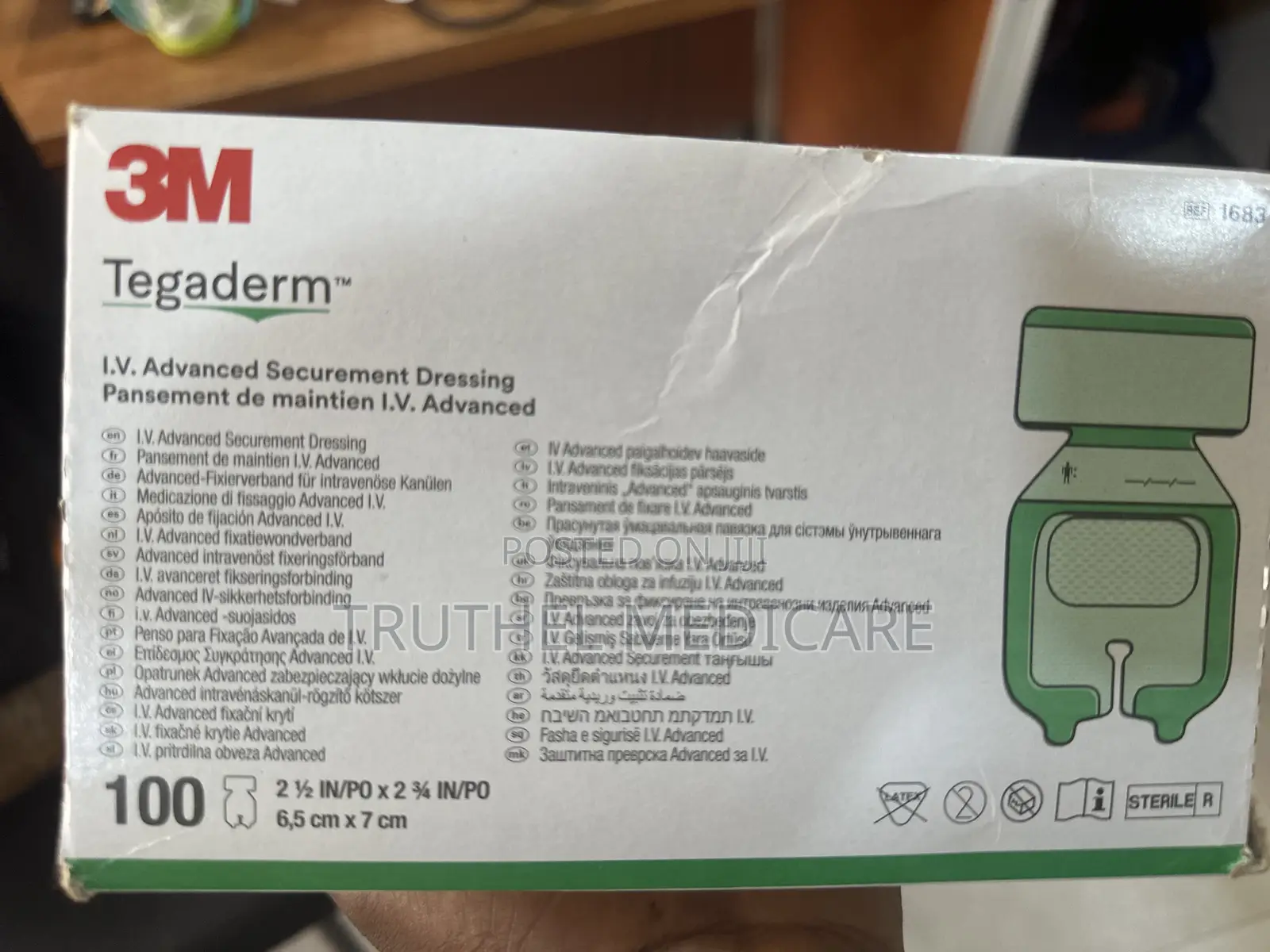 IV Cannula Fixation Dressing Plaster