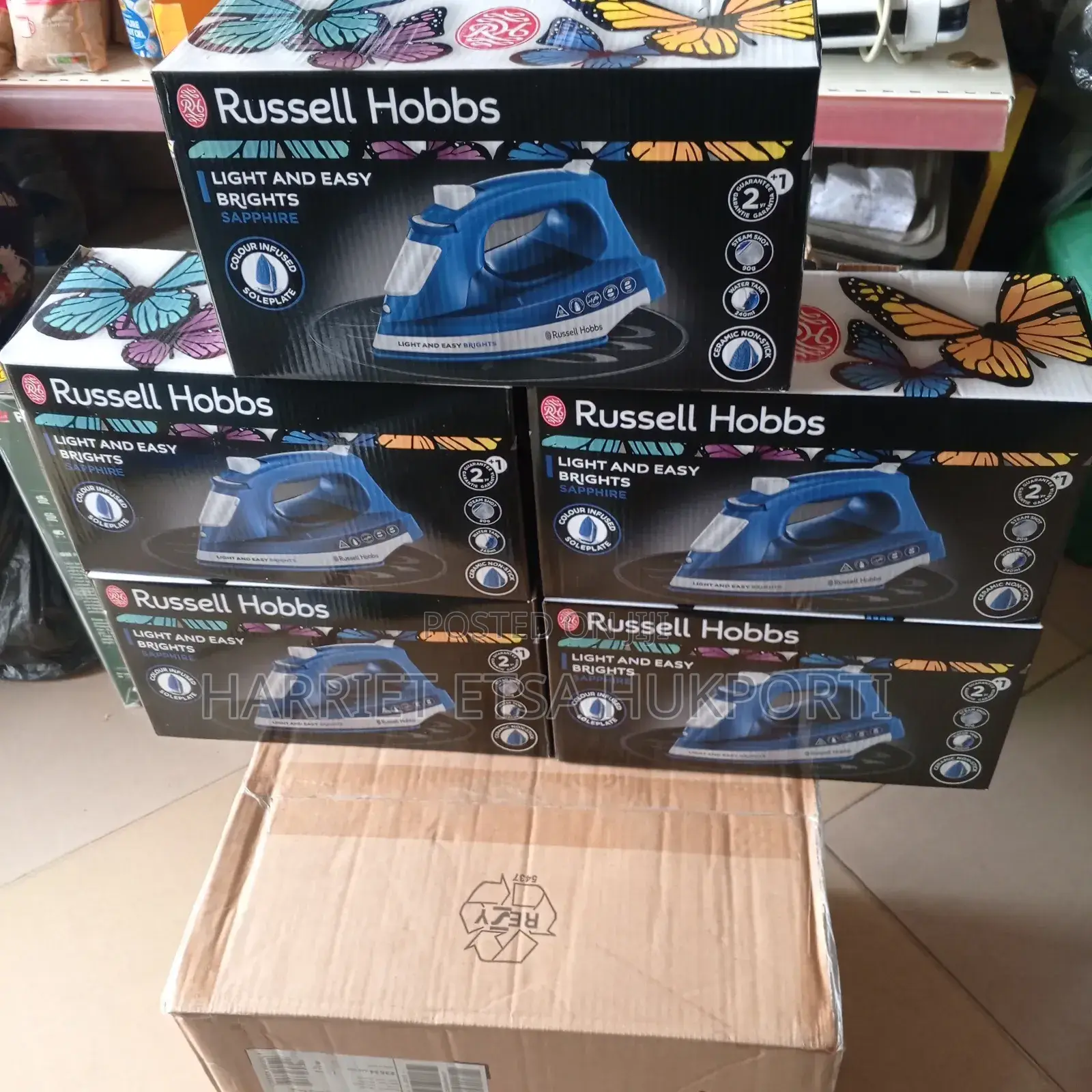 2400 W Brand New Russell Hobbs Steam Iron From Germany