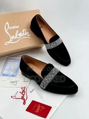 Christian Louboutin Men’S Suede Shoe