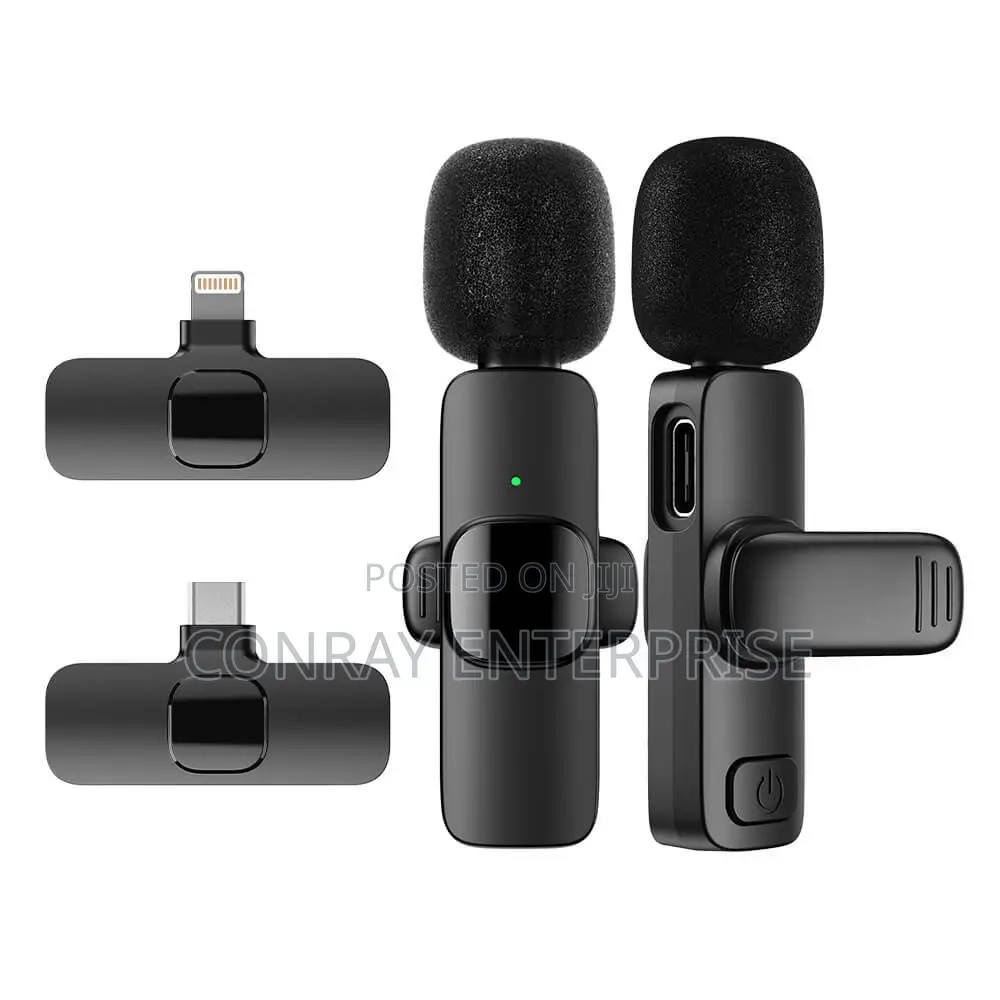 Wireless Microphone For iPhone And Android (Double)