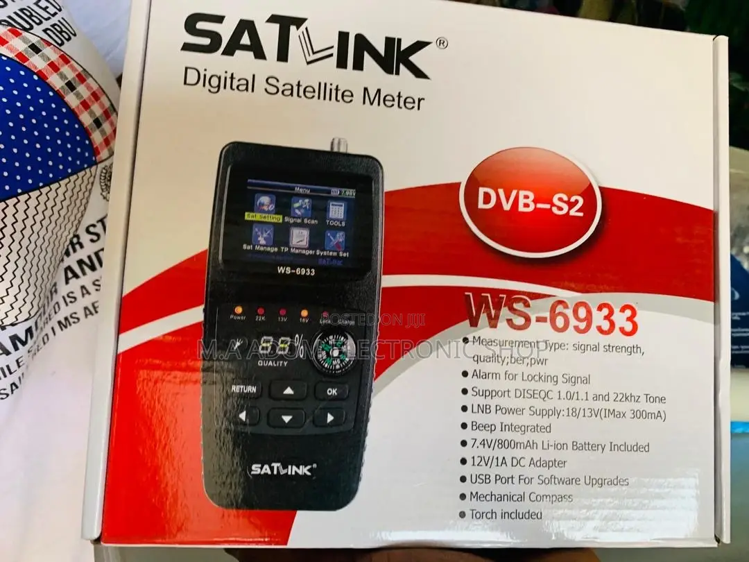 Satlink Satellitefinder: Satellite Installation Made Easy