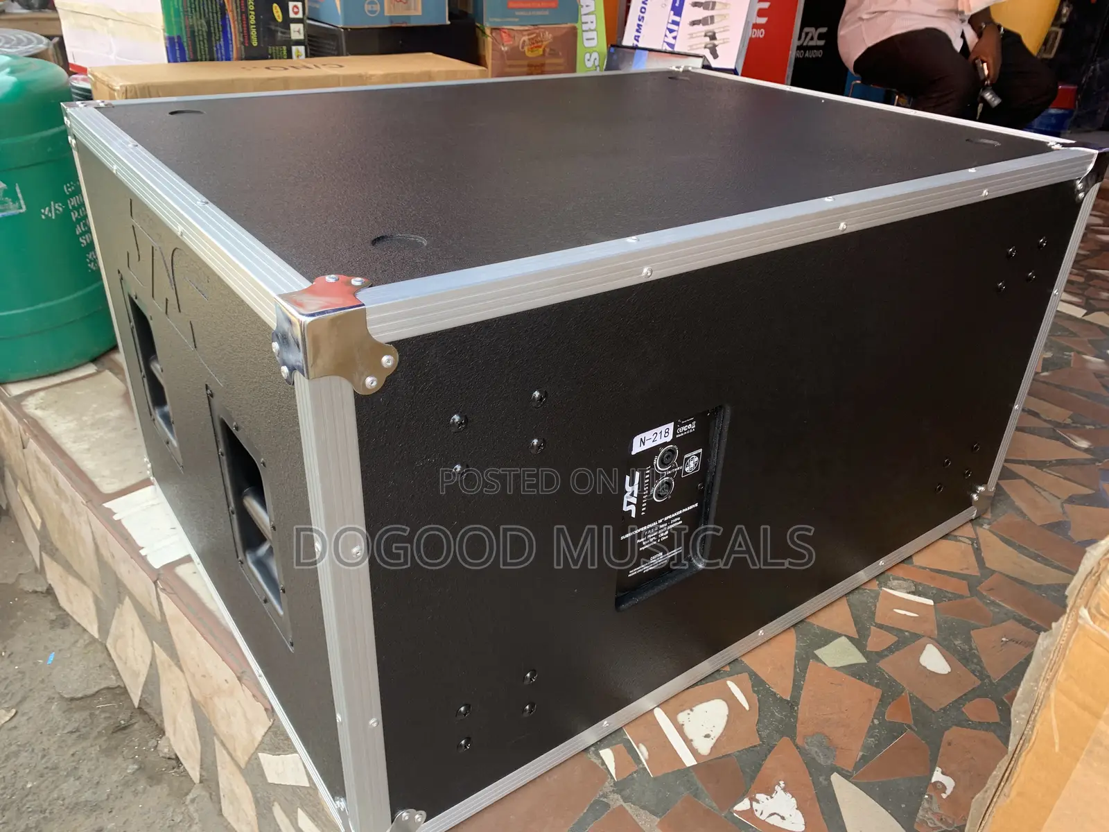 Jac Double Sub(Bass)18”Double Speaker