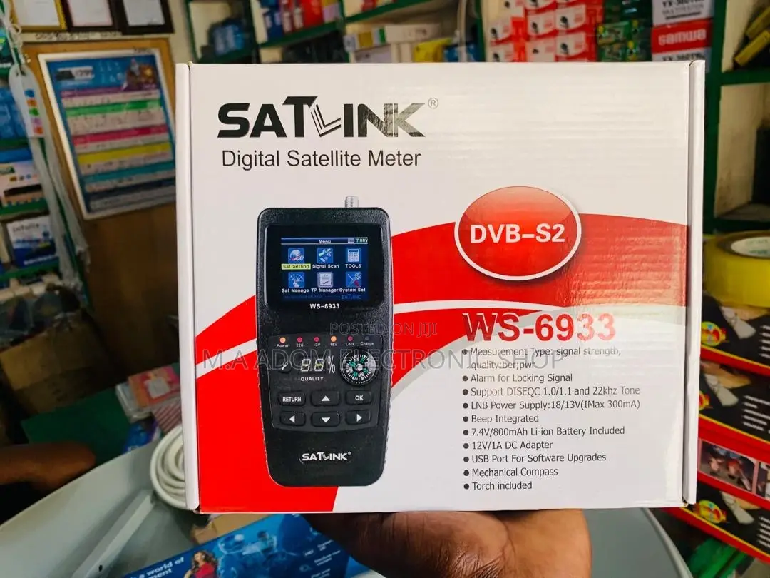 Your Satellite Setup, Simplified With Satlink WS-6933 Finder