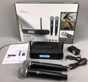 Shure GLX D4 2in1 Wireless Handheld Microphone