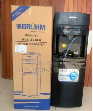 Well Designed Bruhm Water Dispenser BDS-116 Black