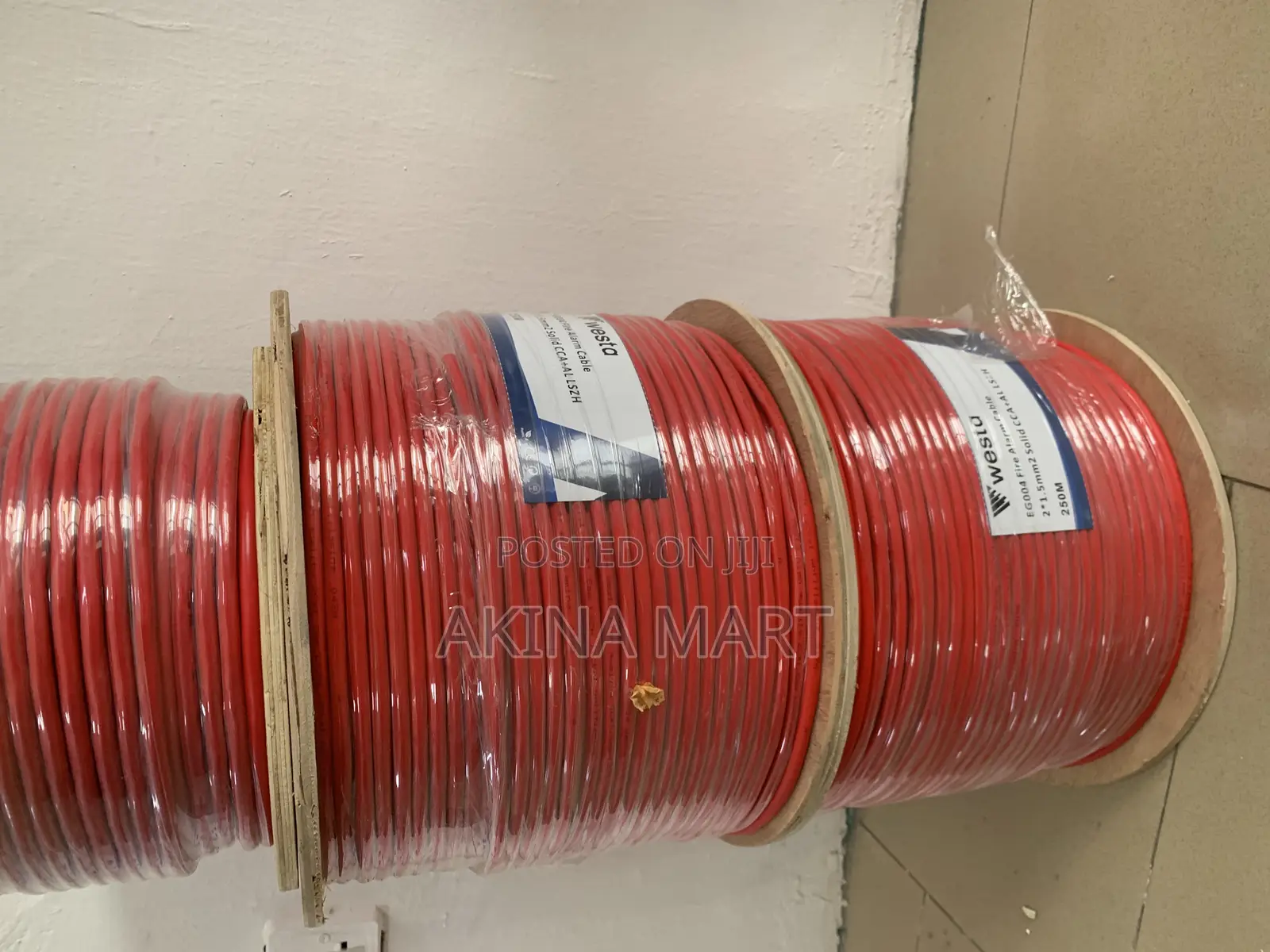 Fire Alarm Cables 250m Red