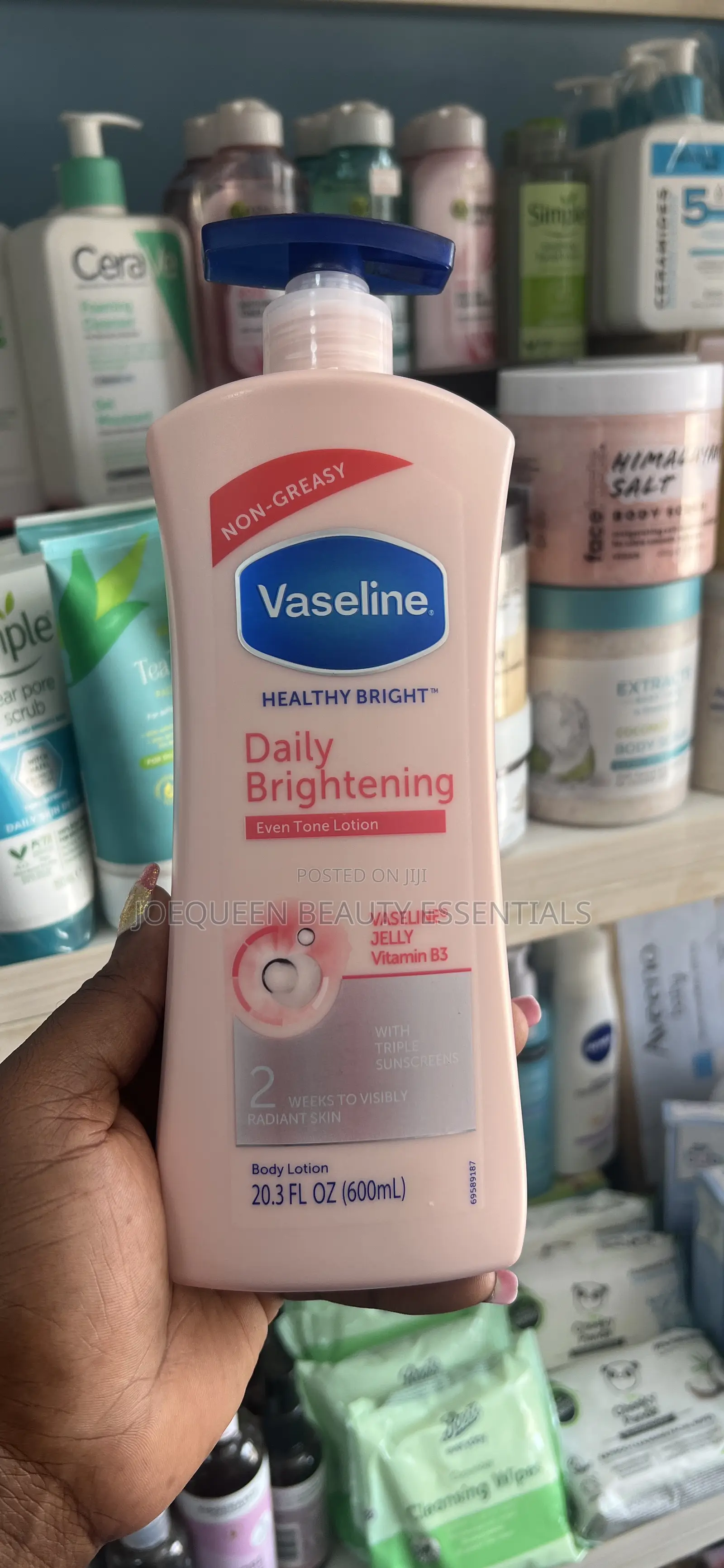 Vaseline Pump Body Lotion
