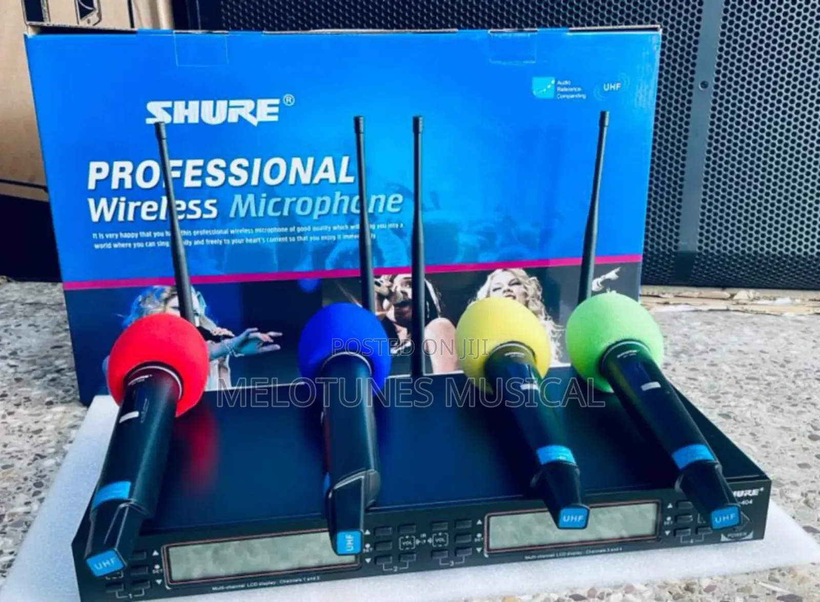 Shure SY-404 4in1 Professional Handheld Wireless Microphone