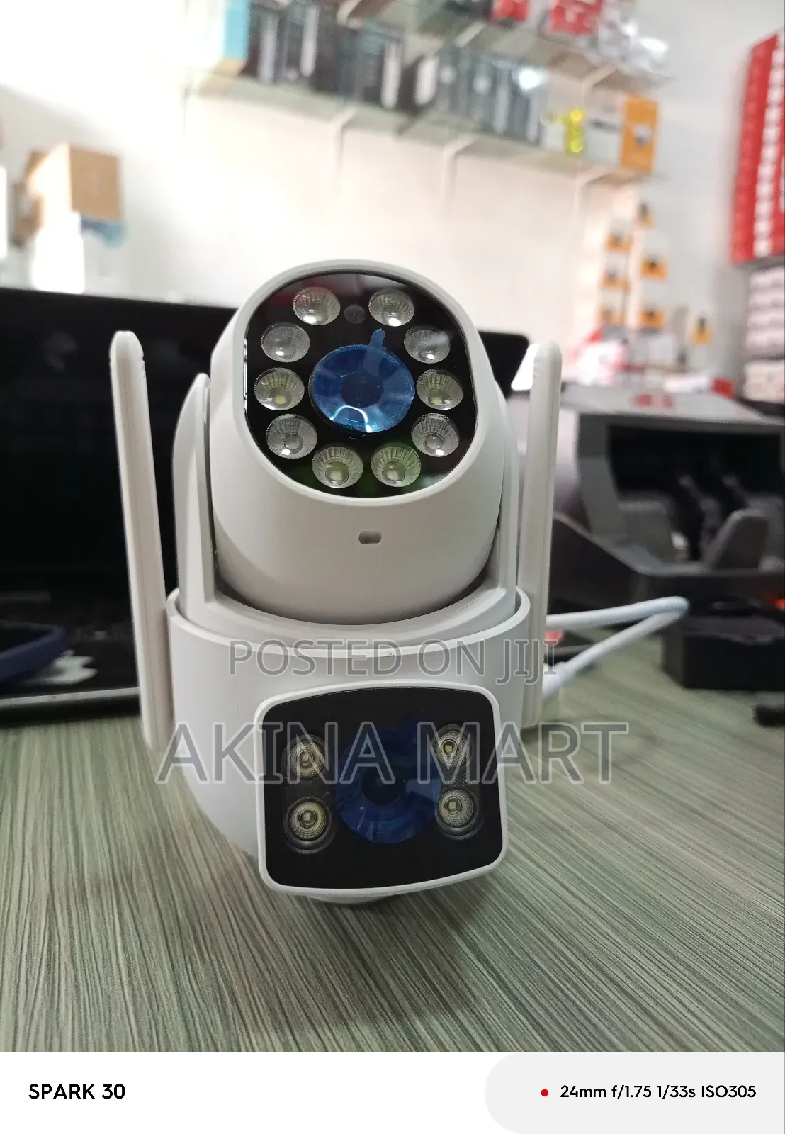 Smart Home Security Camera Dual Lens