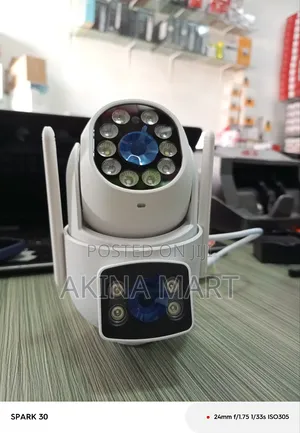 Smart Home Security Camera Dual Lens