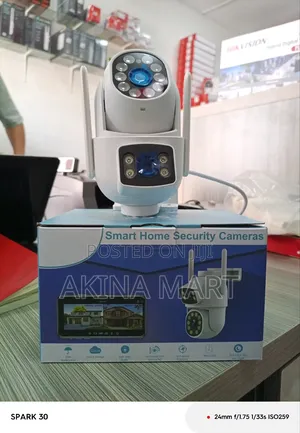 Smart Home Security Camera Dual Lens