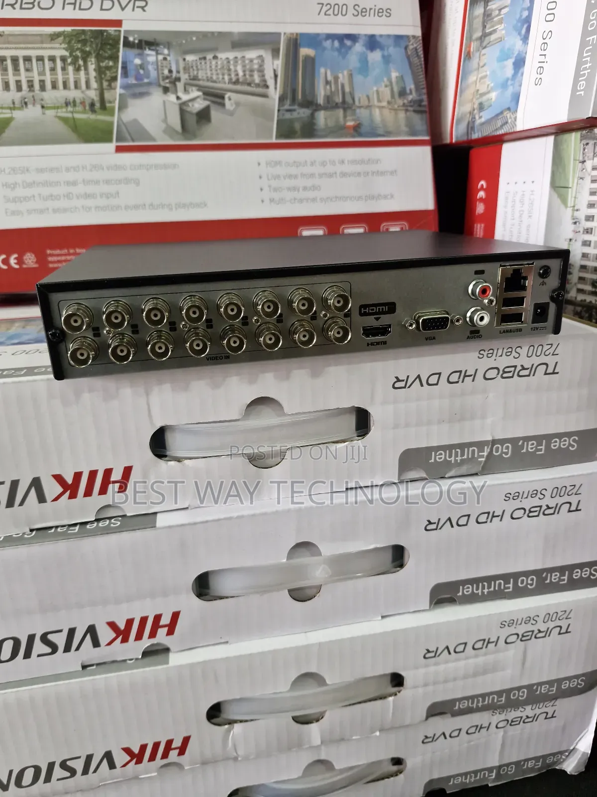 16ch DVR Hikvision 2mp to 5mp