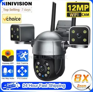 3 Lens Ultra Hd PTZ Camera