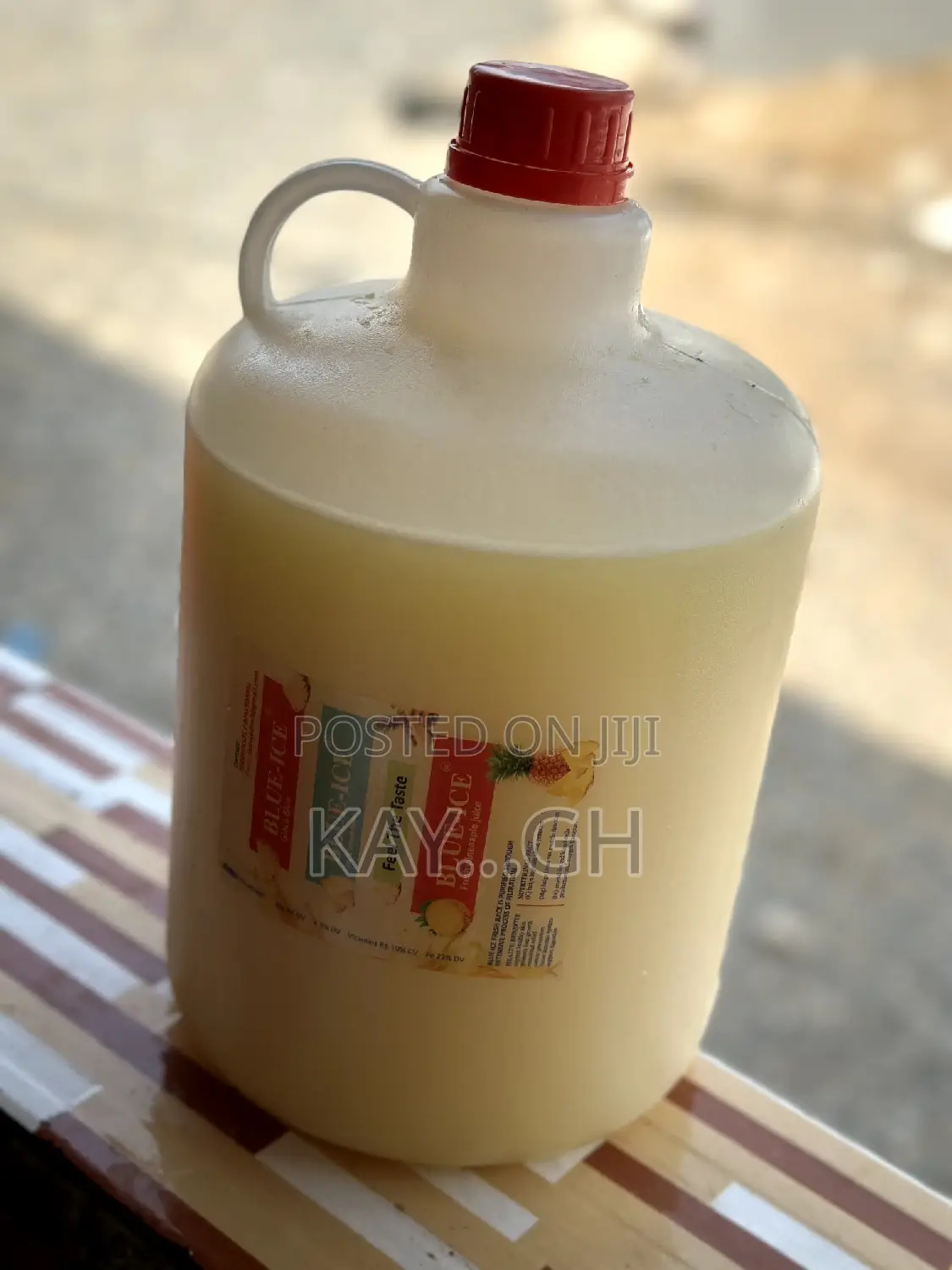 Blue Ice Pineapple Juice