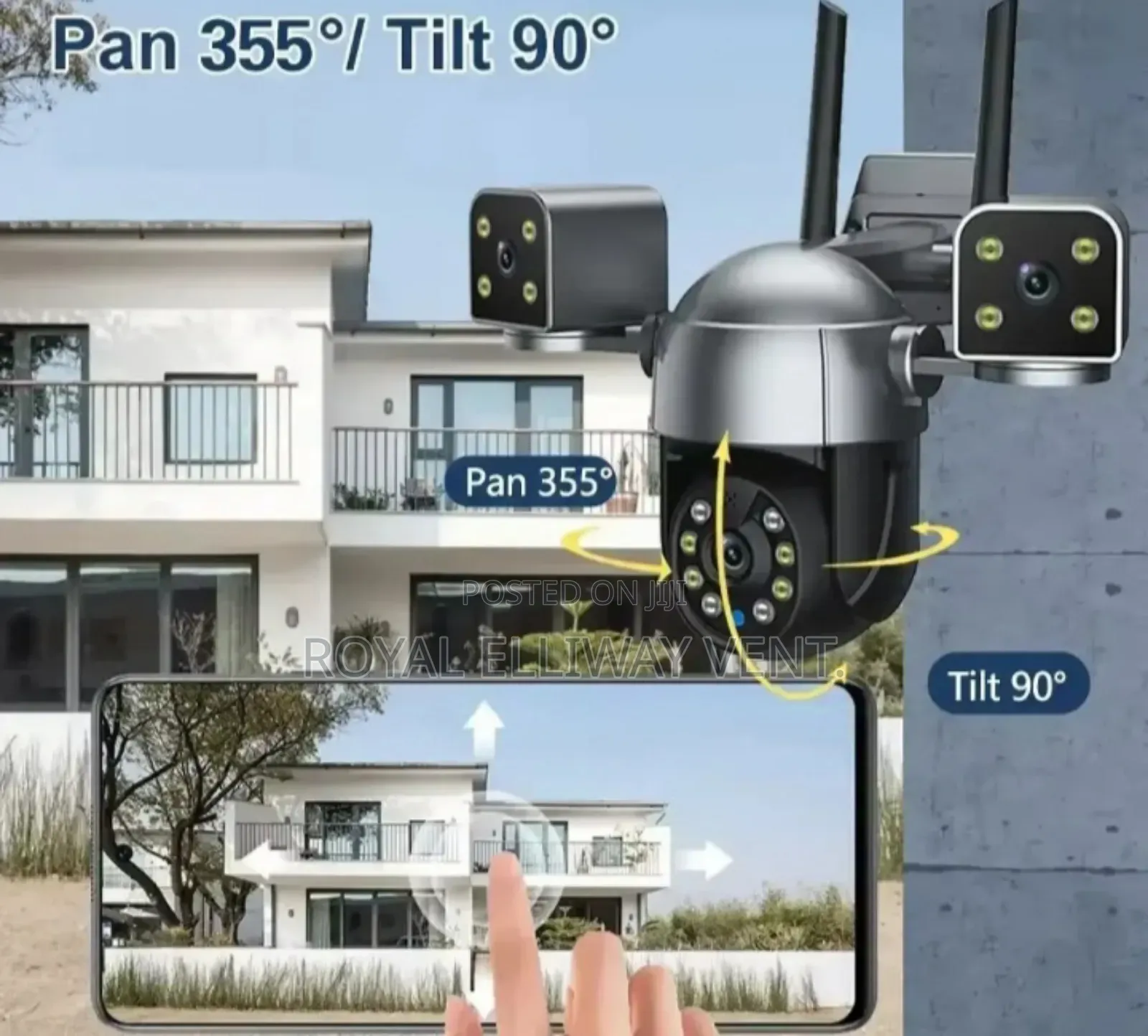 Wifi Three Lens Smart Camera