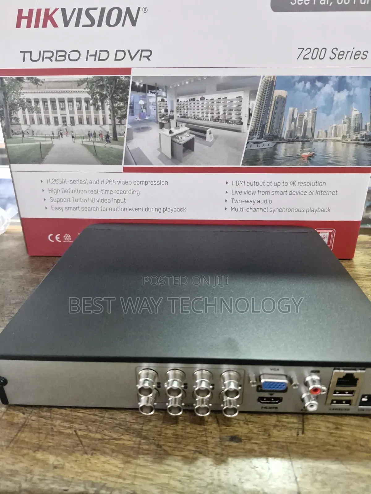 8ch DVR Hikvision 2mp Upto 5mp