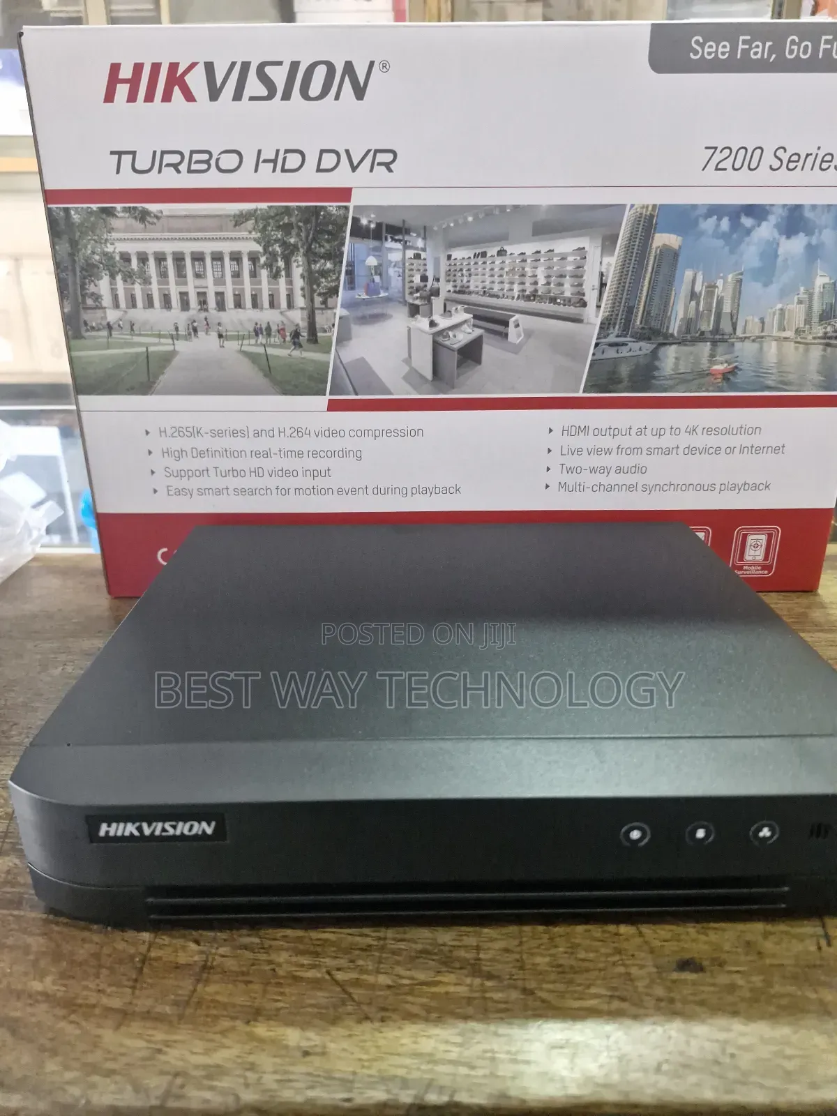 8ch DVR Hikvision 2mp Upto 5mp