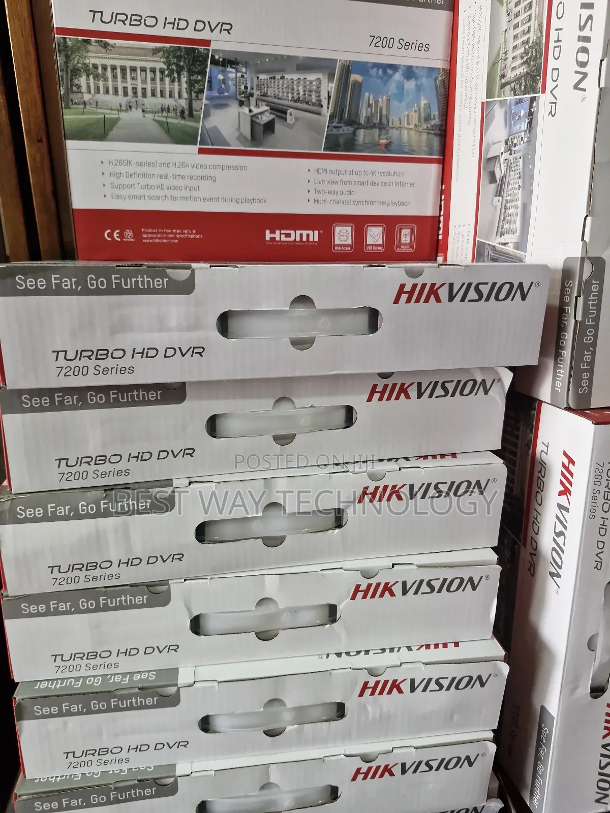 8ch DVR Hikvision 2mp Upto 5mp