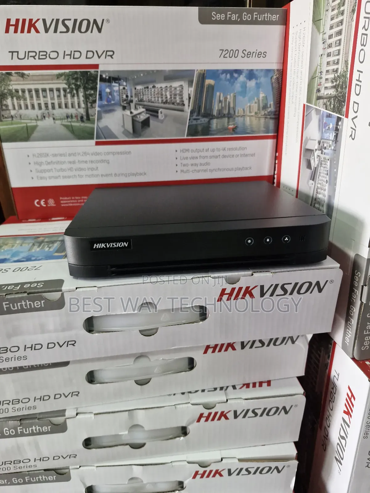 8ch DVR Hikvision 2mp Upto 5mp