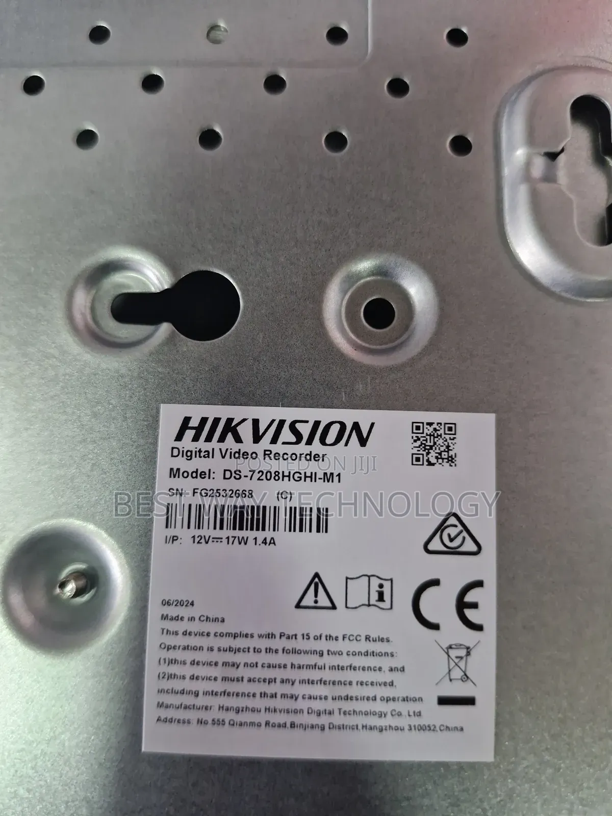 8ch DVR Hikvision 2mp Upto 5mp