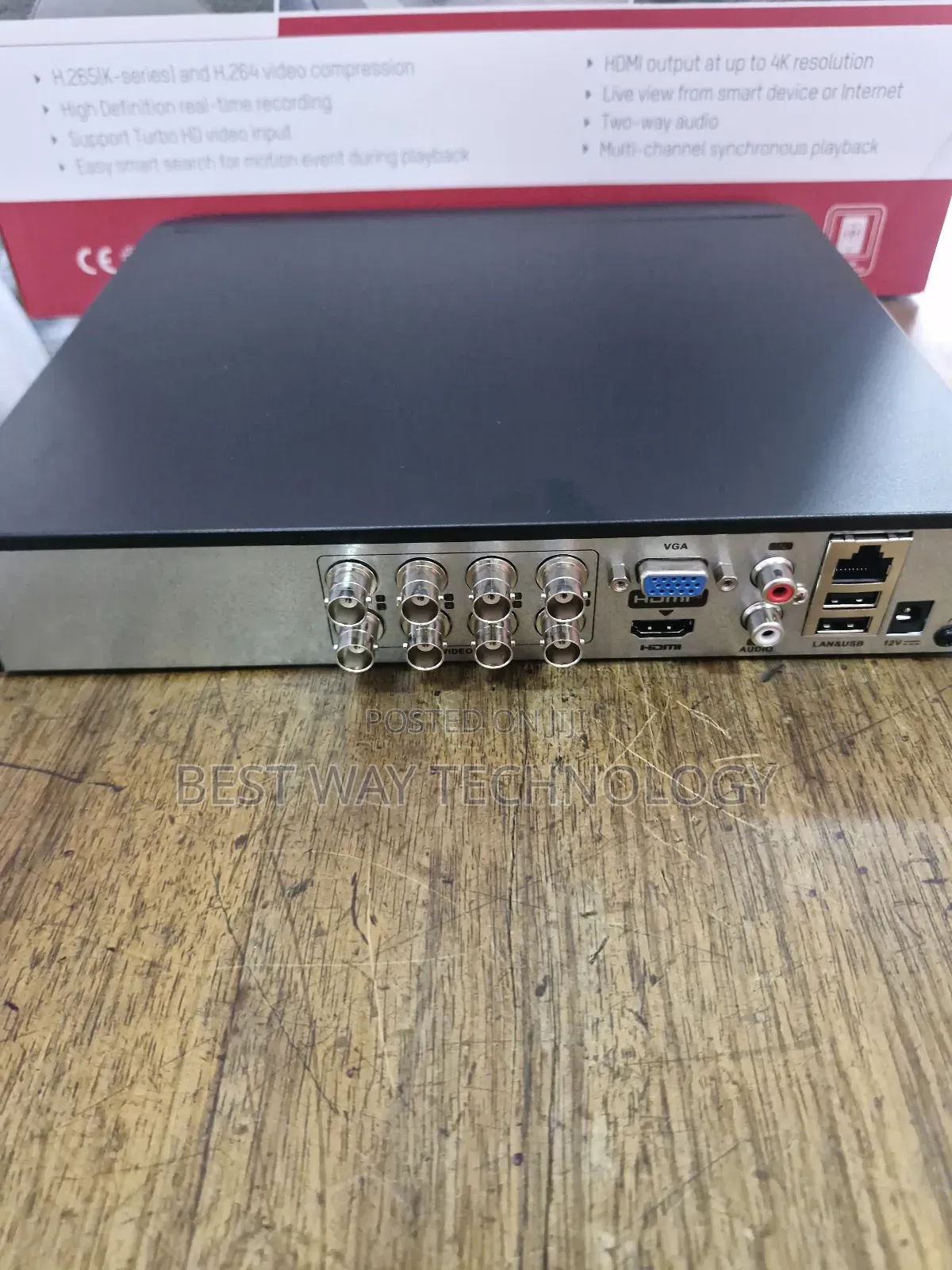 8ch DVR Hikvision 2mp Upto 5mp