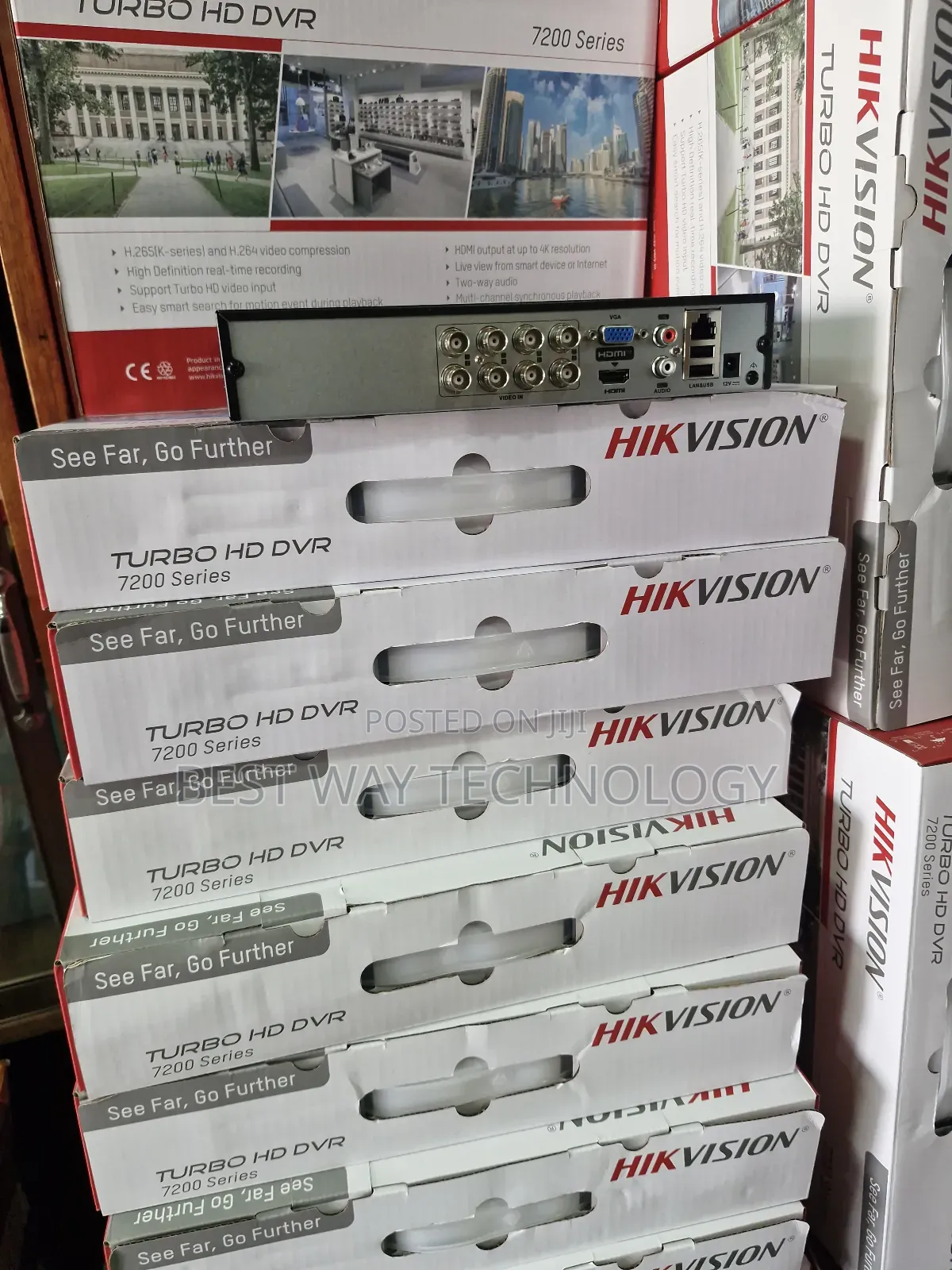 8ch DVR Hikvision 2mp Upto 5mp