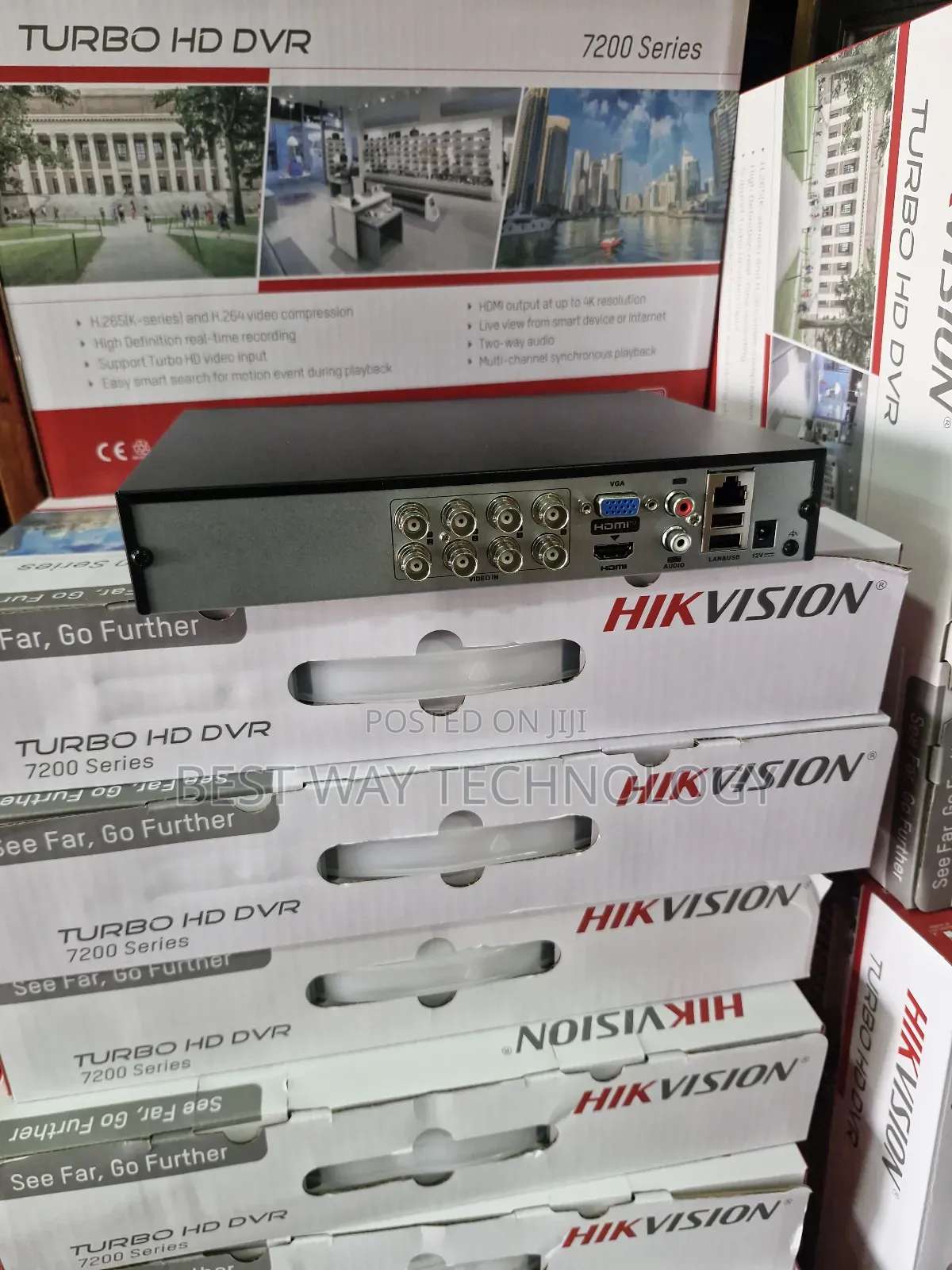 8ch DVR Hikvision 2mp Upto 5mp