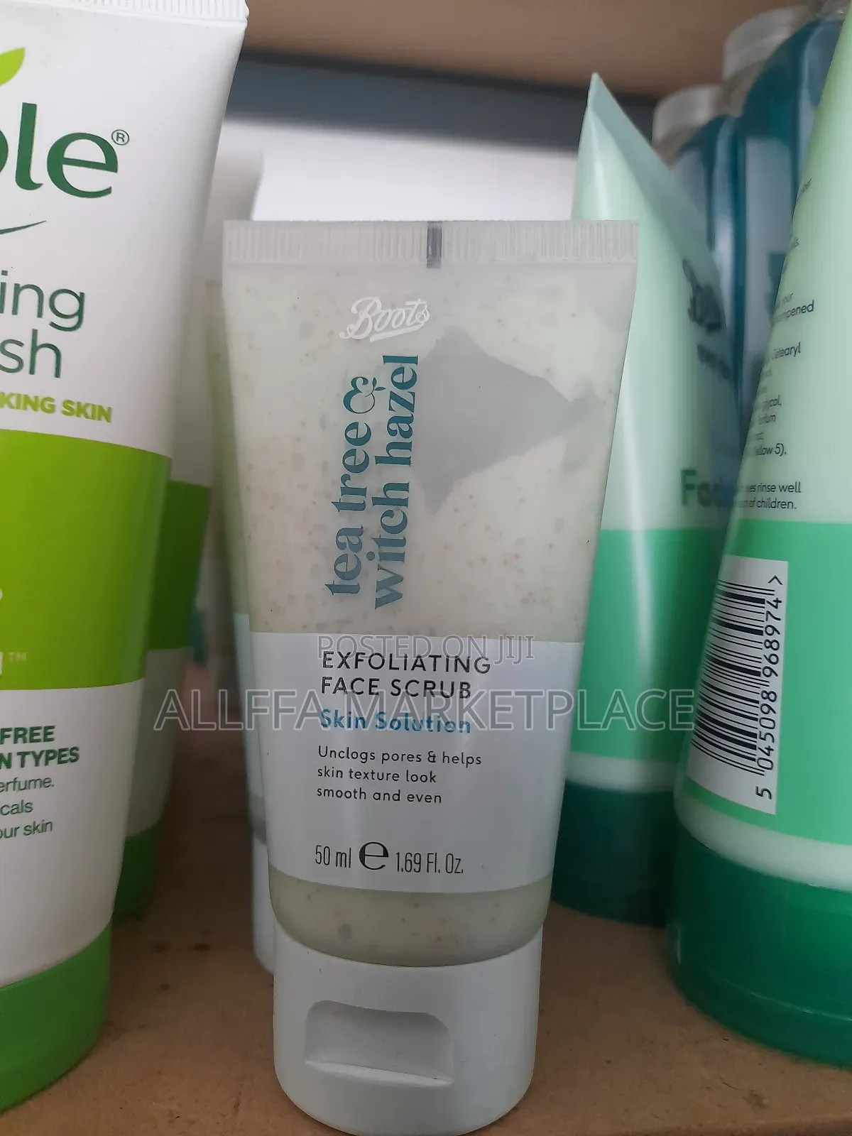 Boots Tea Tree Witch Hazel Face Scrub 50ml