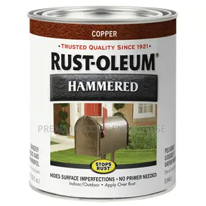 Copper Rust Hammered Finish Paint