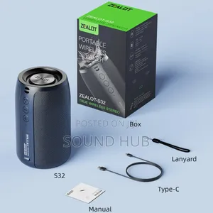 Zealot S32 Wireless Speaker - 12hour Battery