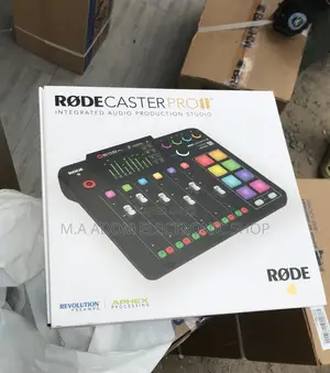 Affordable Rode Caster Integrated Audio Production Studio.