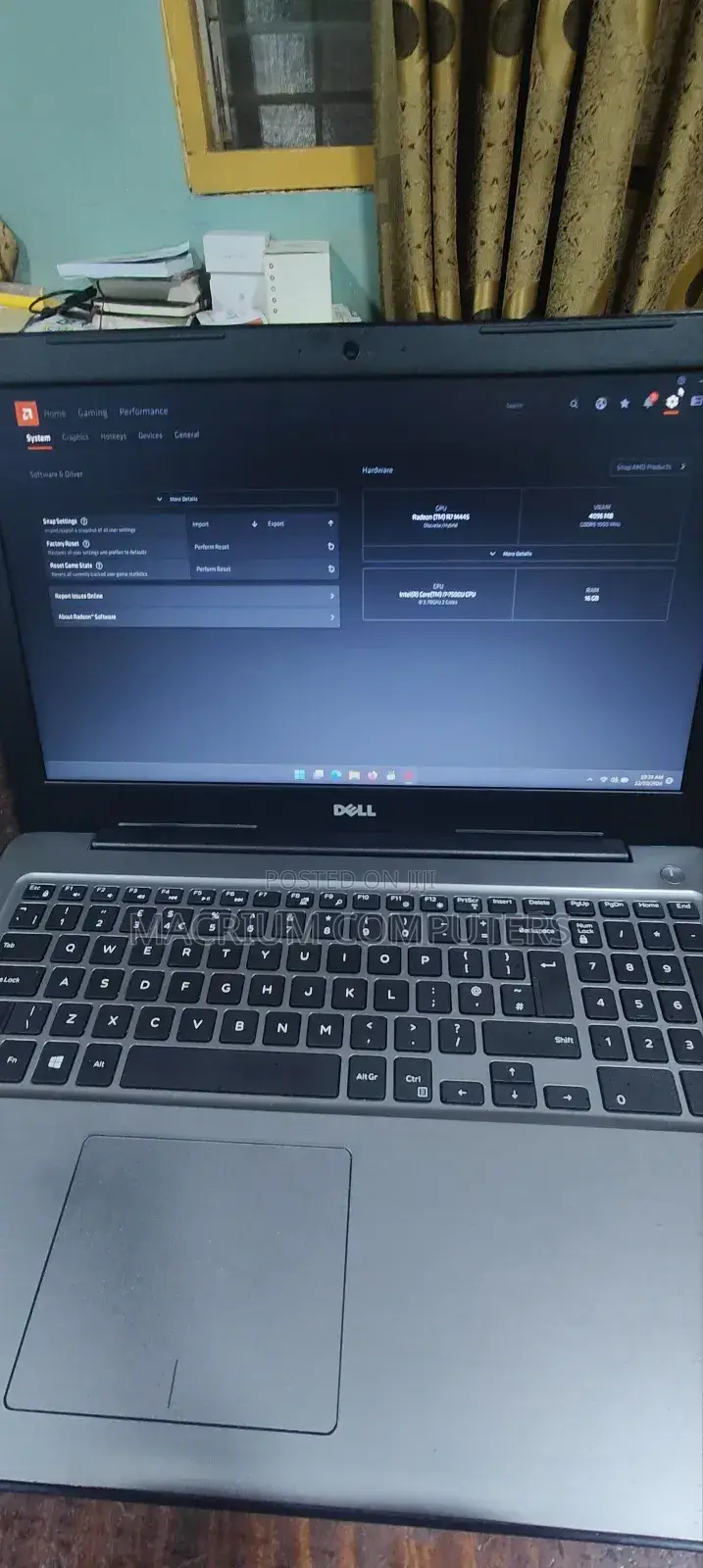 Laptop Dell Inspiron 15 5567 16GB Intel Core i7 SSD 256GB