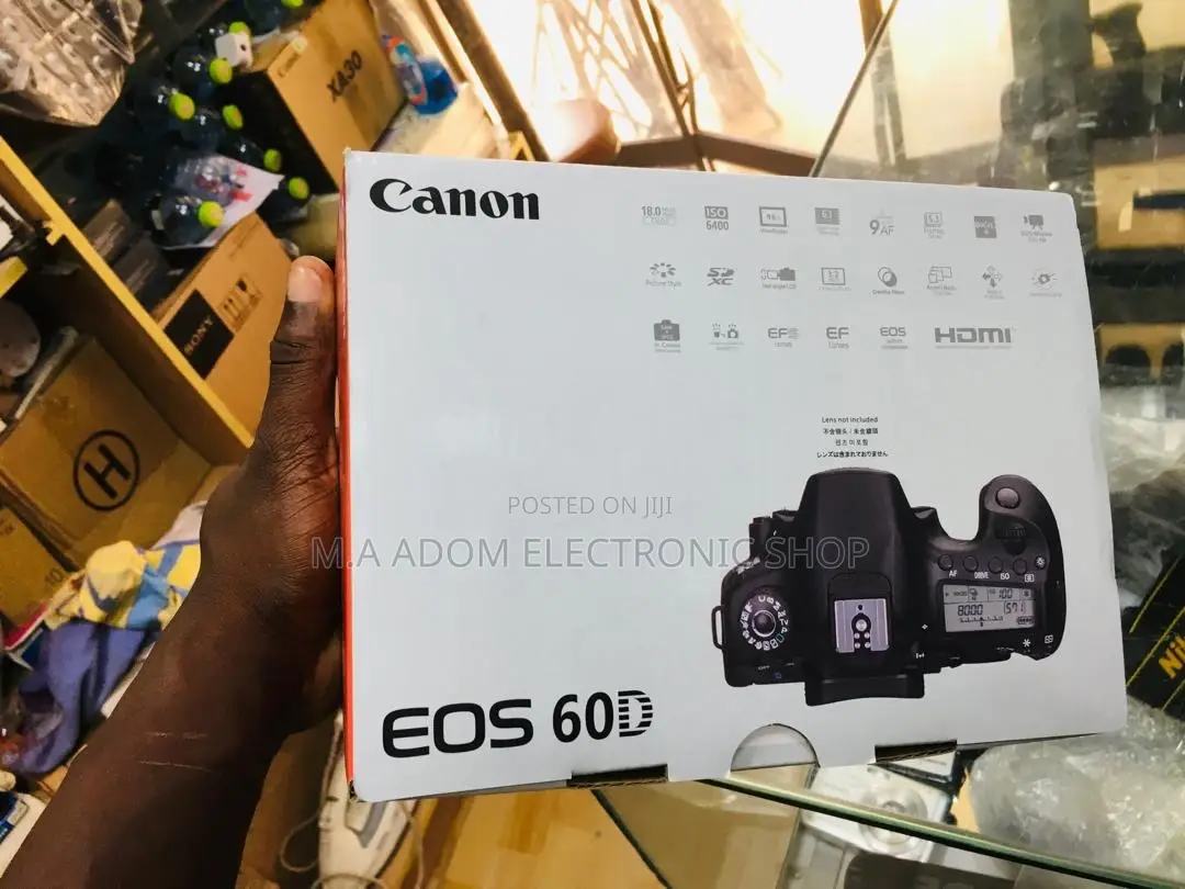 Canon EOS 60D DSLR With Lens: Your Creative Companion