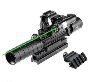 9x32 Rifle Telescope Red Dot Laser For Hunting, Tactical,