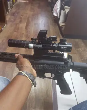 9x32 Rifle Telescope Red Dot Laser For Hunting, Tactical,