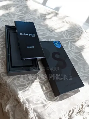 New Samsung Galaxy S22 Ultra 5G 256 GB Gold