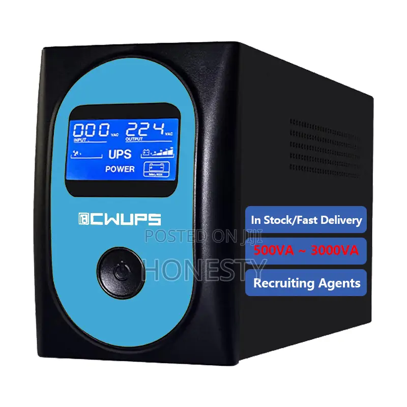 CWUPS 650va Ups 220V Uninterruptible Power Supply For Home