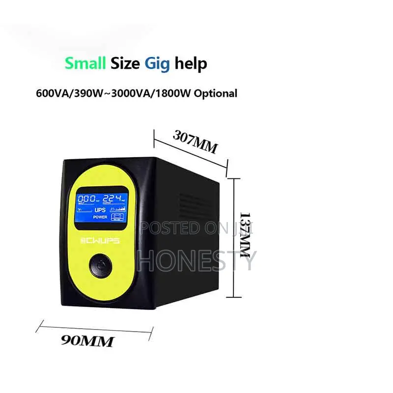 CWUPS High Quality 1500va Ups Uninterruptible Power Supply