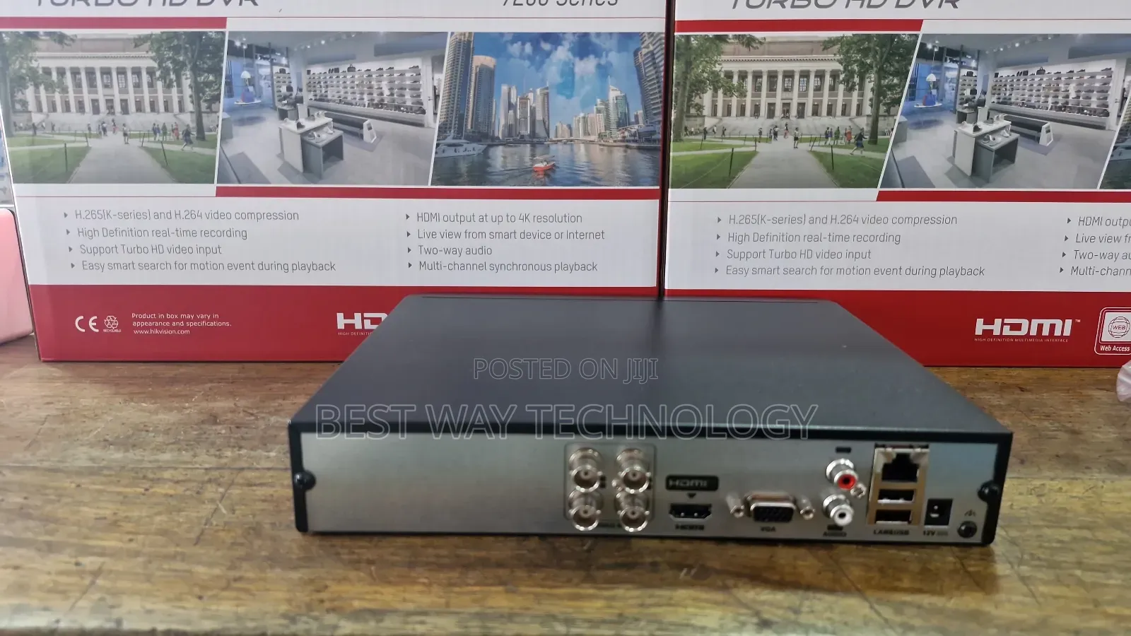4ch DVR Hikvision 2mp to 5mp