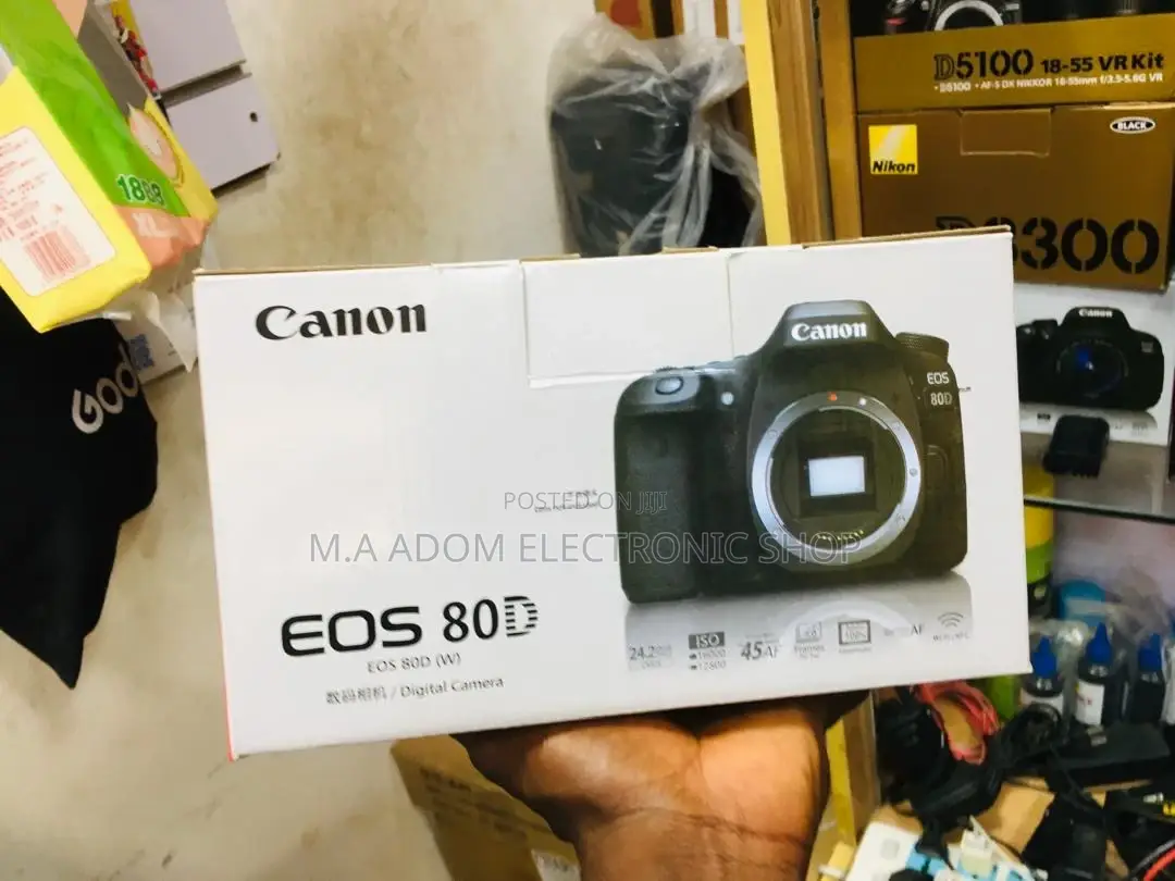 Canon EOS 80D DSLR Camera Body Only: Unleash Your Creativity