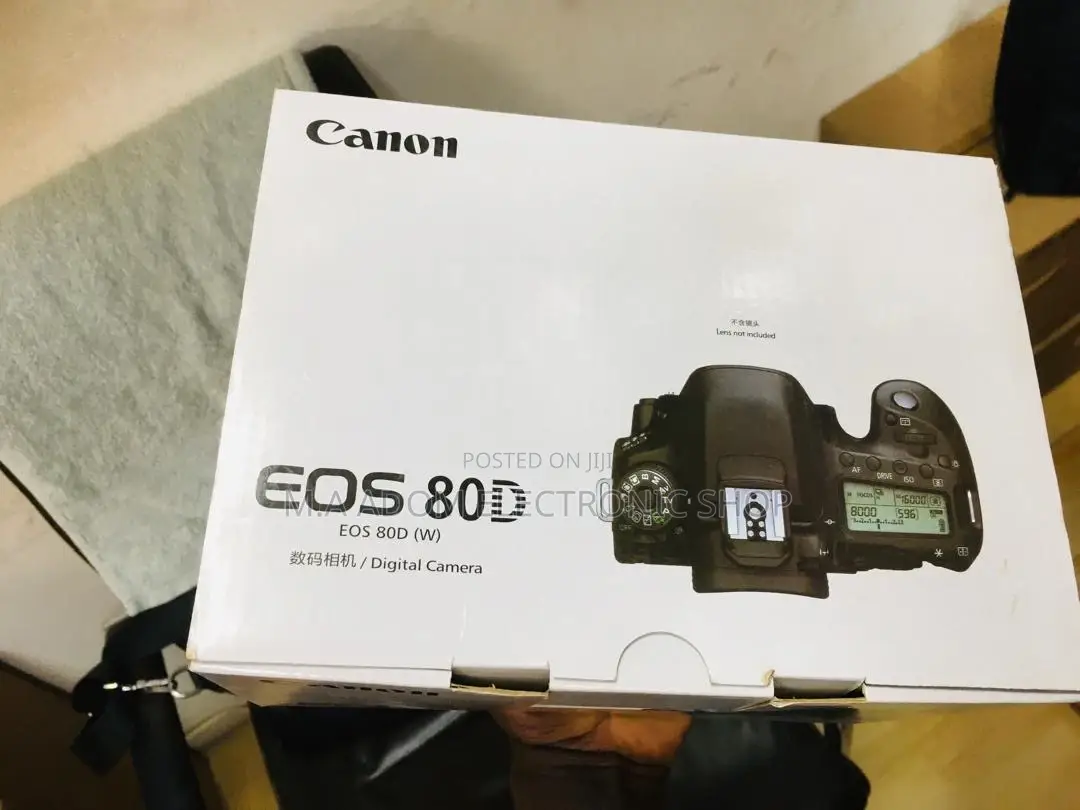 Canon EOS 80D DSLR Camera Body Only: Capture Your World